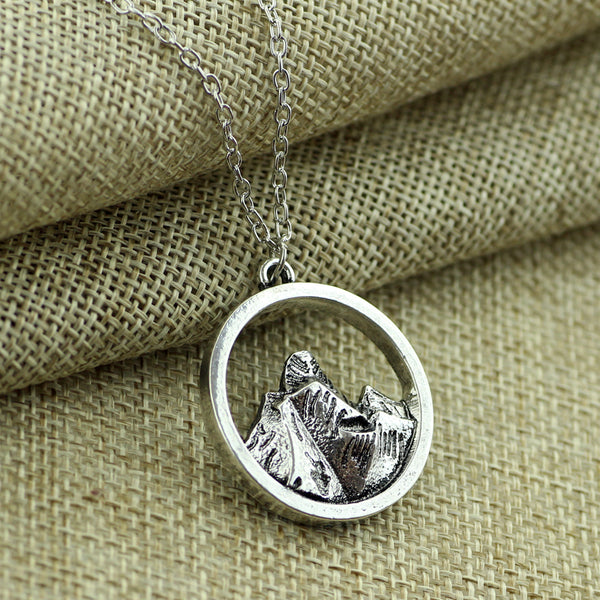 Himalayas Mountain Pendant Necklaces