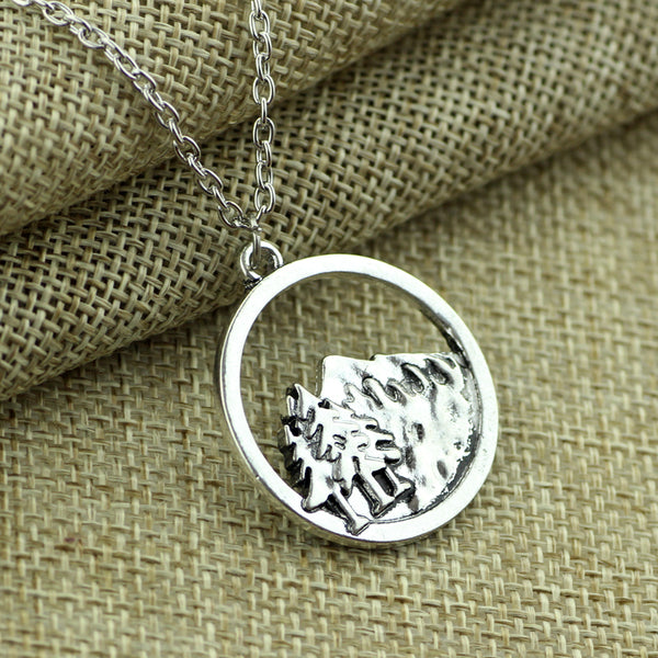 Himalayas Mountain Pendant Necklaces