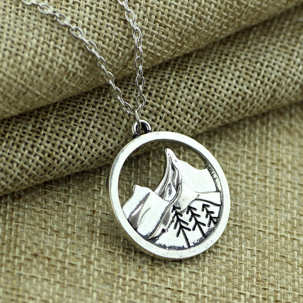 Himalayas Mountain Pendant Necklaces