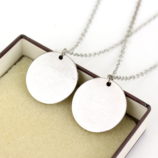 Wanderlust Engraved Travelers Necklace