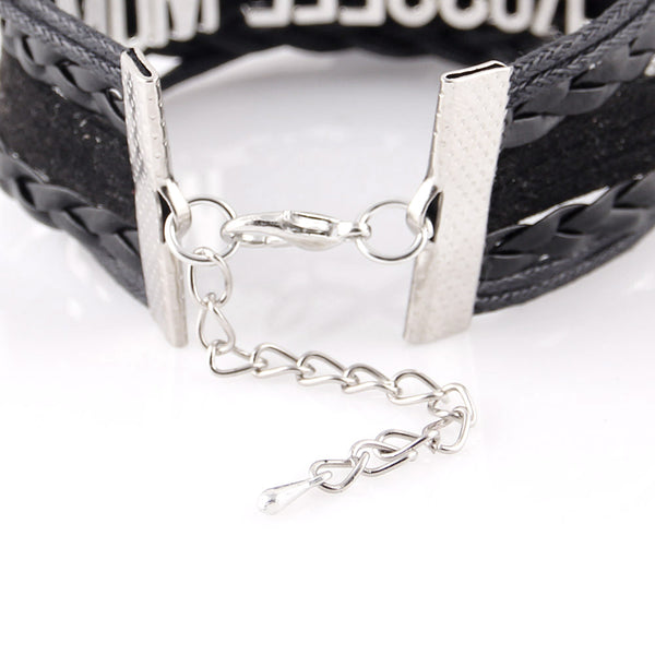 Infinity Love Travel & Compass Charm Wrap Bracelets