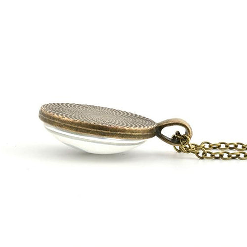 Old Fashion Vintage Compass Necklace