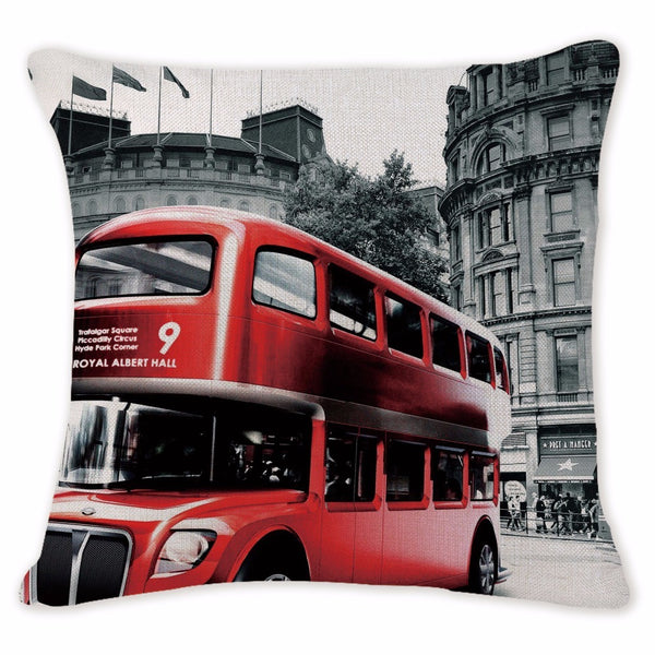 Stylish City Prints Pillow Covers