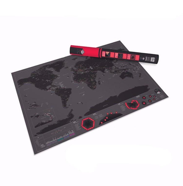 Scratch Off Map Deluxe