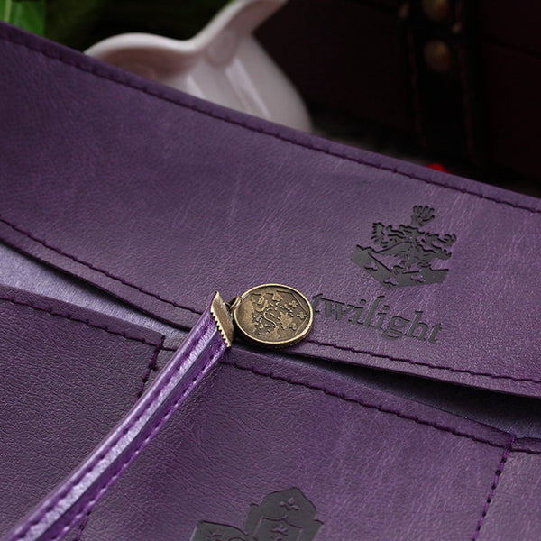 Vintage Leather Cosmetic Bag