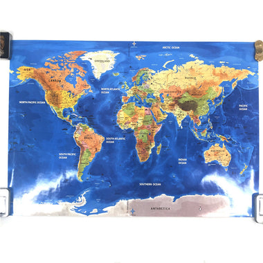 Traveler's Scratch Off Map Poster