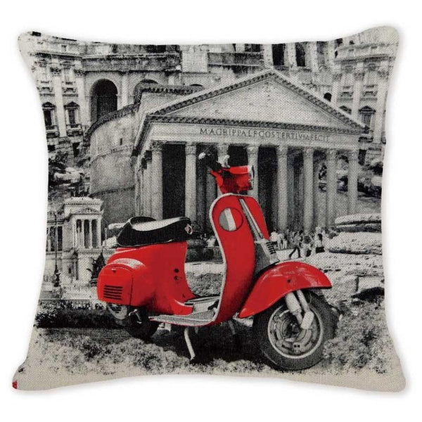 Stylish City Prints Pillow Covers