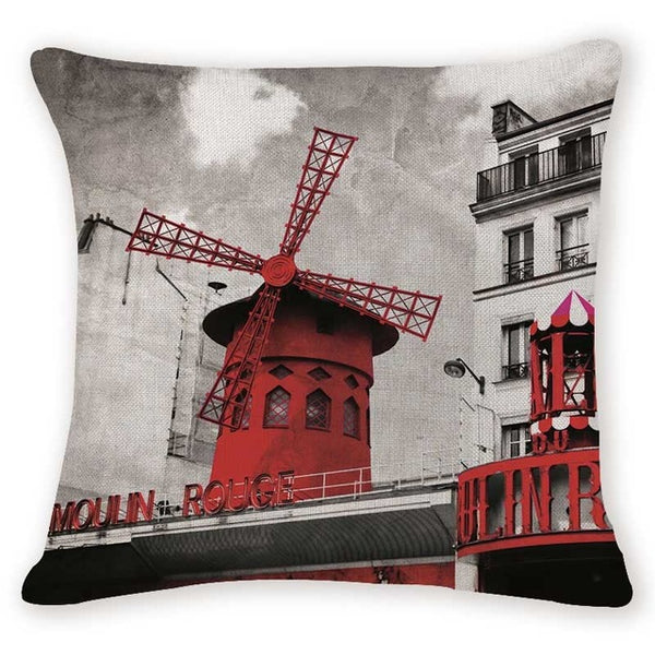 Stylish City Prints Pillow Covers