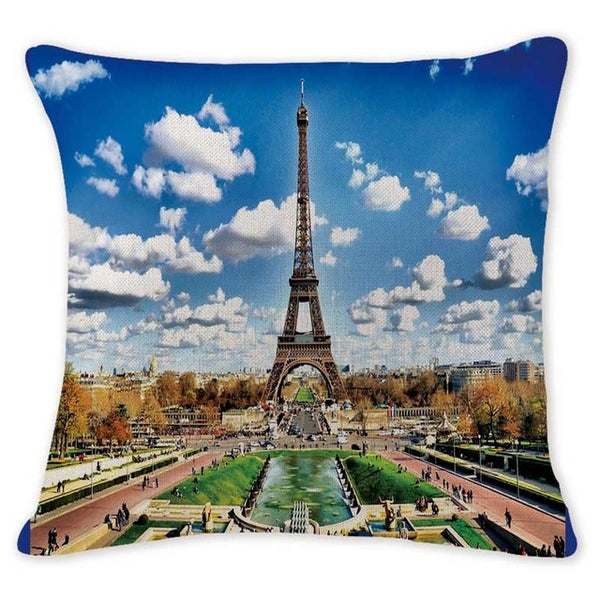 Stylish City Prints Pillow Covers