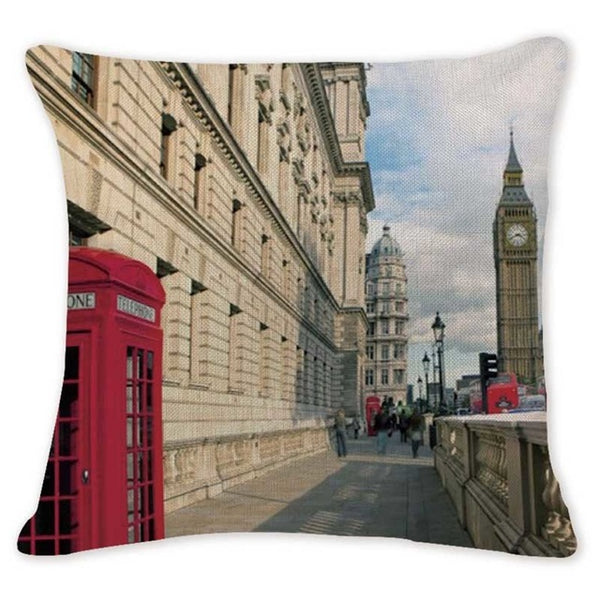 Stylish City Prints Pillow Covers