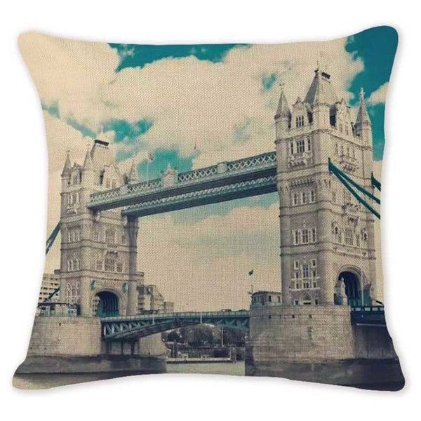 Stylish City Prints Pillow Covers