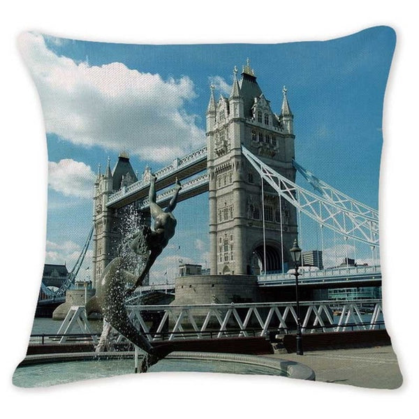 Stylish City Prints Pillow Covers
