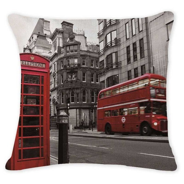 Stylish City Prints Pillow Covers