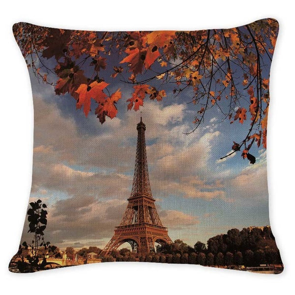 Stylish City Prints Pillow Covers