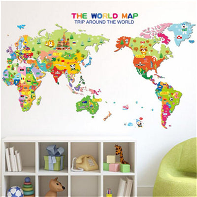 I Love Travel Colorful Wall Decal
