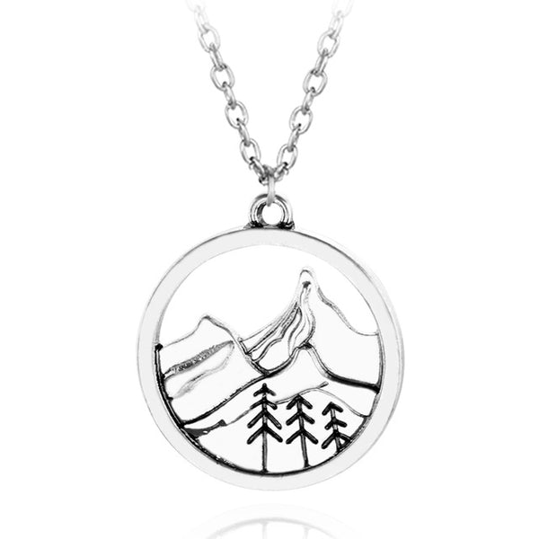 Himalayas Mountain Pendant Necklaces